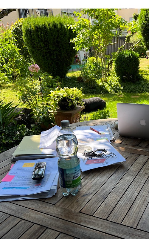 Büro im Garten